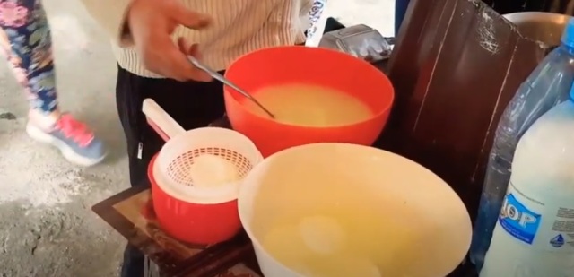 Изготовления сыра в Абхазии
